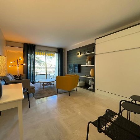 C012-Appartement Confortable Avec Piscine, Tennis Et Grand Parc Cannes Eksteriør billede