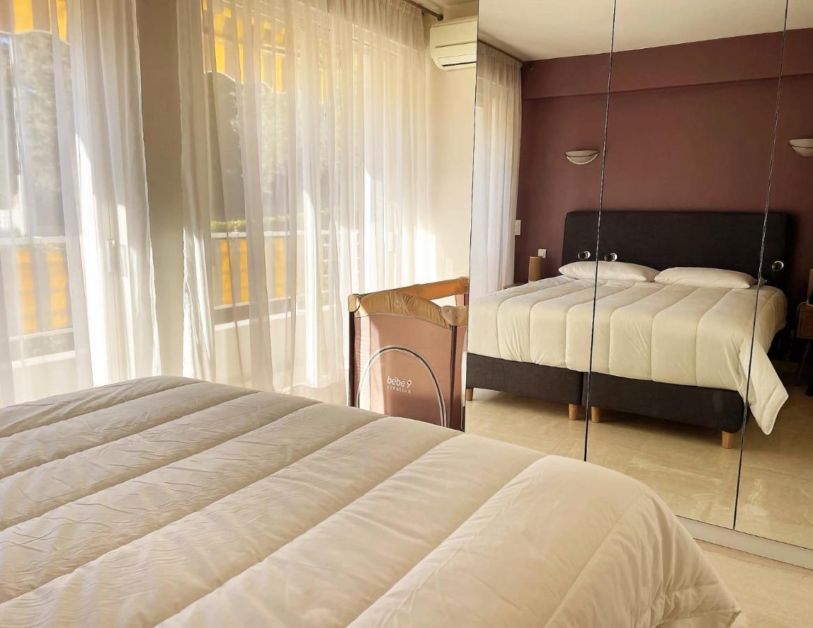 C012-Appartement Confortable Avec Piscine, Tennis Et Grand Parc Cannes Eksteriør billede