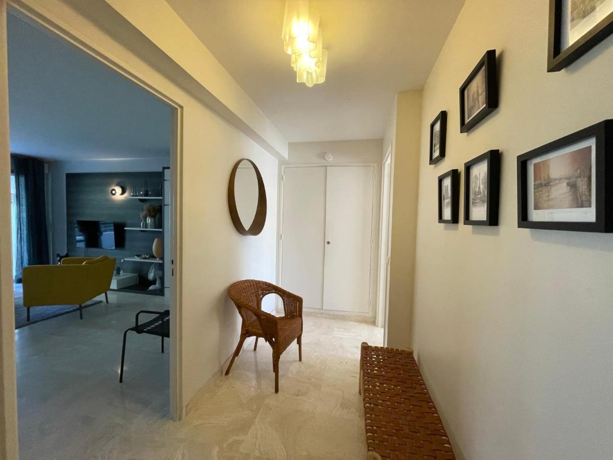 C012-Appartement Confortable Avec Piscine, Tennis Et Grand Parc Cannes Eksteriør billede