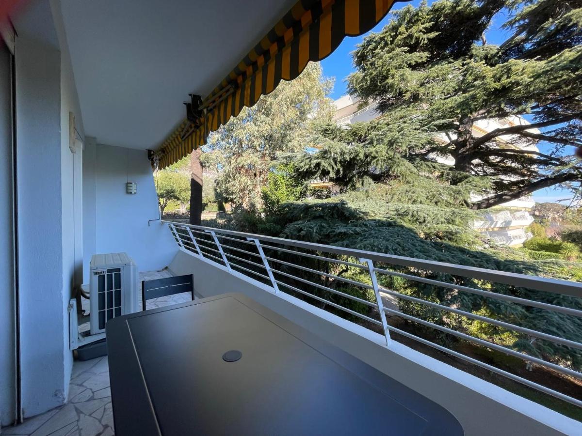 C012-Appartement Confortable Avec Piscine, Tennis Et Grand Parc Cannes Eksteriør billede