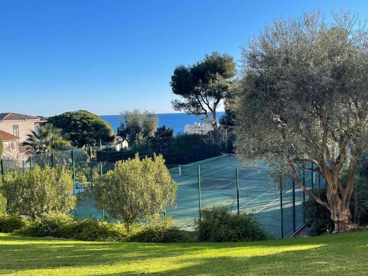 C012-Appartement Confortable Avec Piscine, Tennis Et Grand Parc Cannes Eksteriør billede