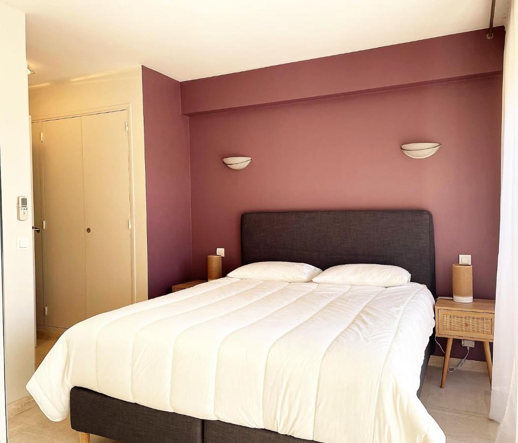 C012-Appartement Confortable Avec Piscine, Tennis Et Grand Parc Cannes Eksteriør billede