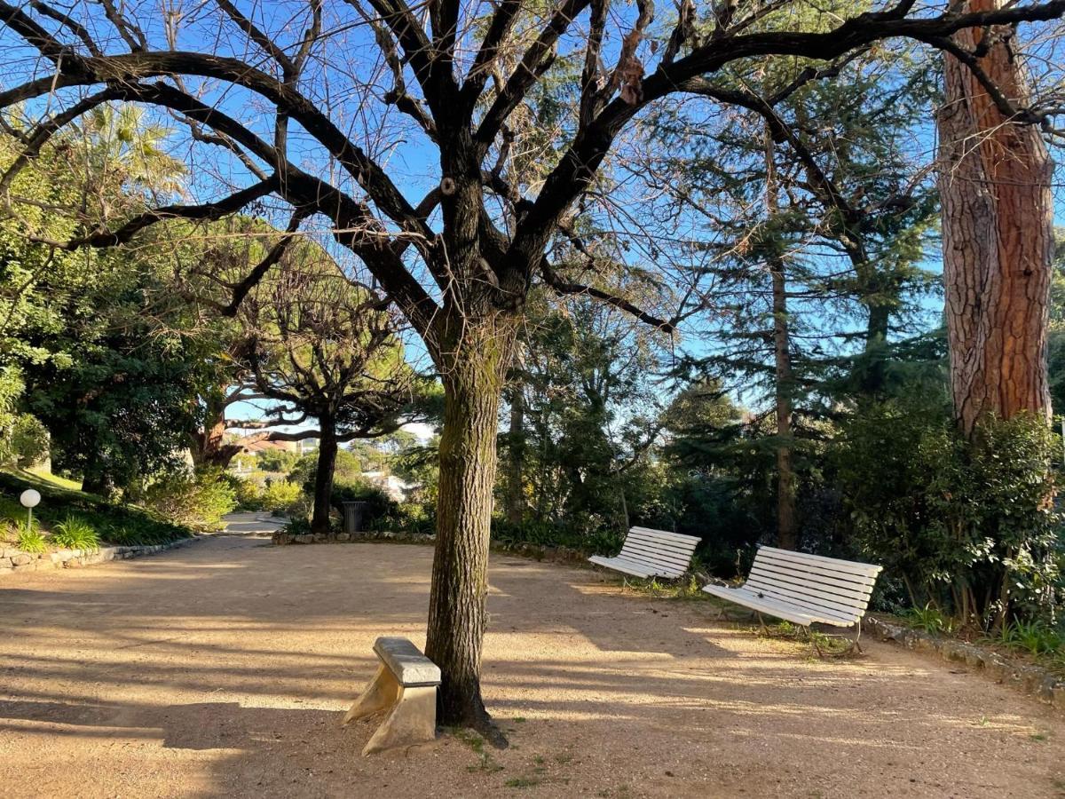 C012-Appartement Confortable Avec Piscine, Tennis Et Grand Parc Cannes Eksteriør billede